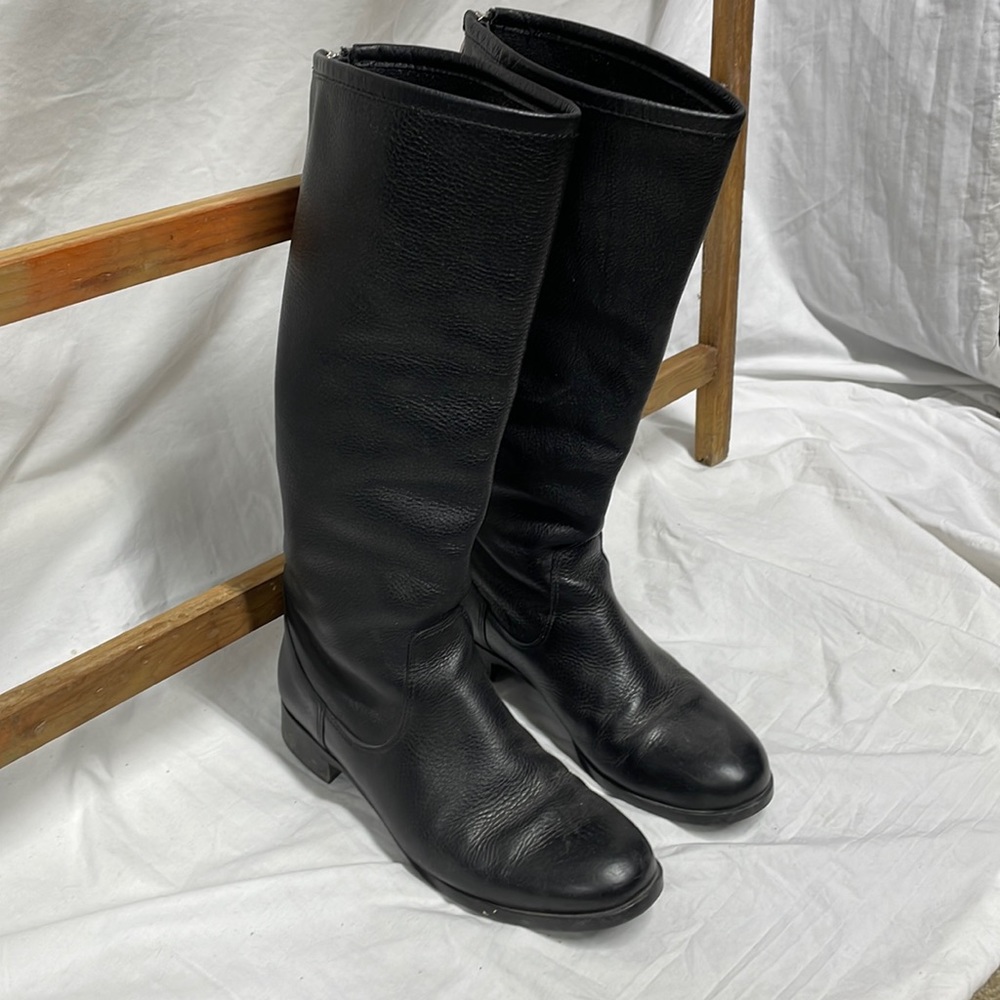 Black knee high Savoury La Canadienne Boots 32/37